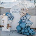 Dusty Blue Balloon Garland Kit – 125 Balloons with Arch Supplies for Baby Shower, Wedding & Birthday Decor