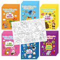 Dvbonike 24-Pack Positive Affirmation Coloring Books for Kids – 6 Cover Designs, Confidence-Building DIY Activity for Classrooms and Gifts