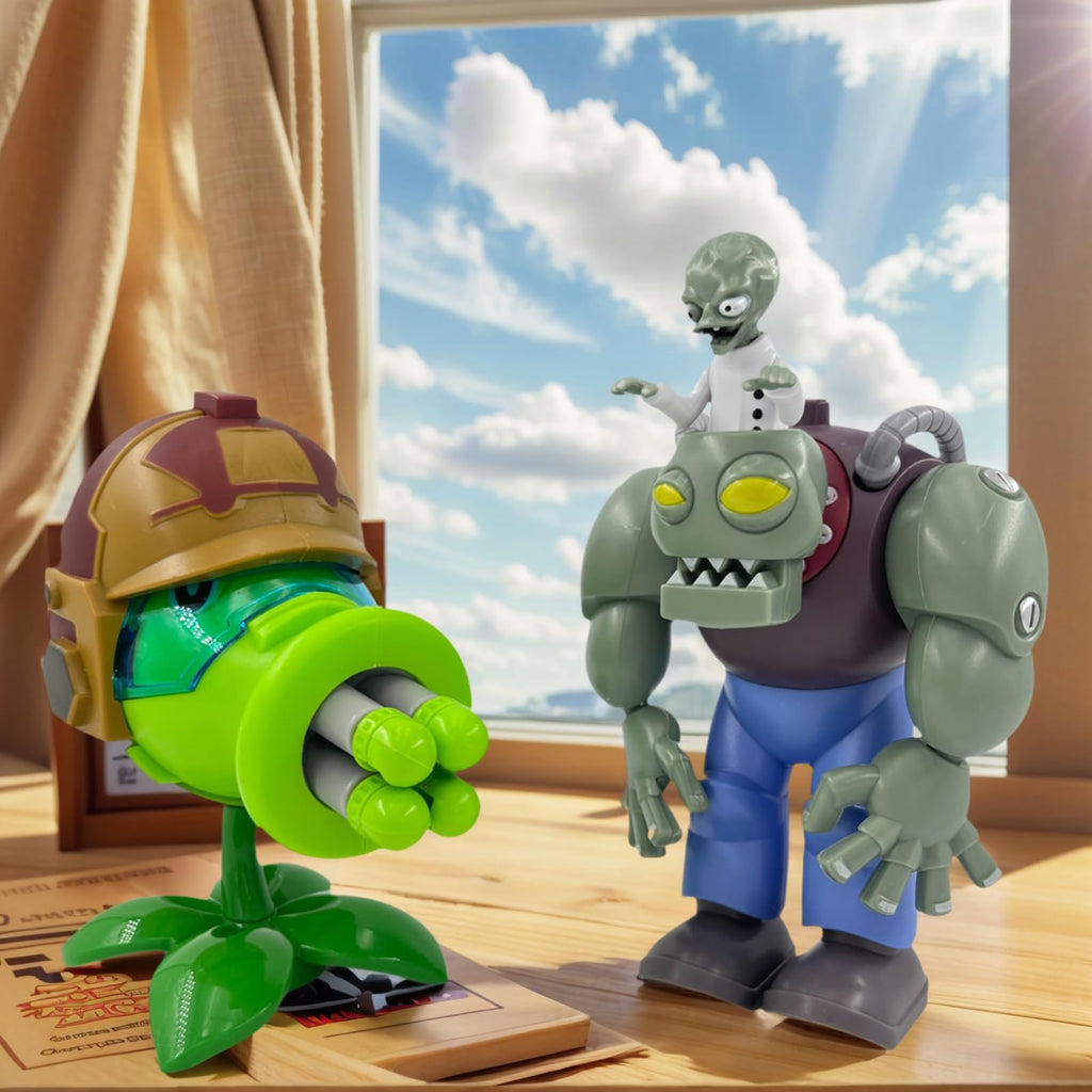 Dyharnsty Gargantuar Action Figure – Plants vs Zombies PVC Toy, 1 Pack, Great Gift for Kids