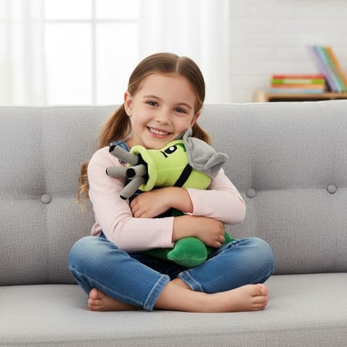 Dyharnsty Gatling Pea Plush - 8 Inch Plants vs Zombies Soft Toy