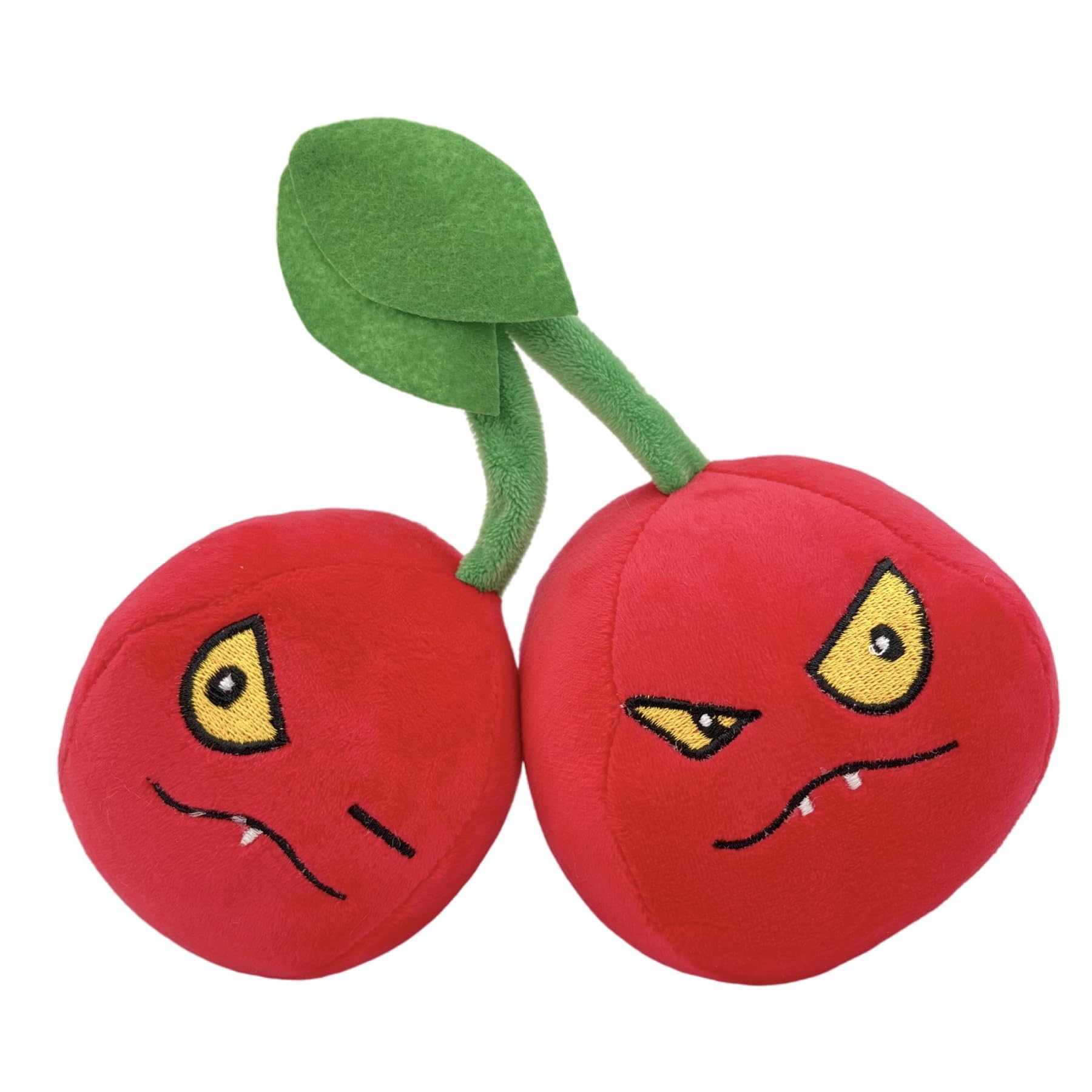 Dyharnsty Plants vs Zombies Cherry Bomb Plush Toy – 8-Inch Soft PVZ Figure with PP Cotton Fill