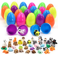 Easter Egg with 38 Articulated 3D Printed Animal Figurines – Flexible Fidget Toys for Kids
