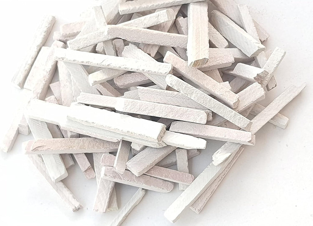 Edible Broken Slate Pencils 500g – Natural Limestone Chalk Sticks by 4OUR FAITH