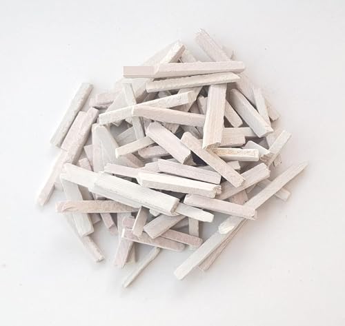 Edible Broken Slate Pencils 500g – Natural Limestone Chalk Sticks by 4OUR FAITH