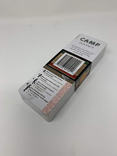 Education Outdoors Camp Game Cards Booster Pack – 100 New Challenges for Camping Family Fun
