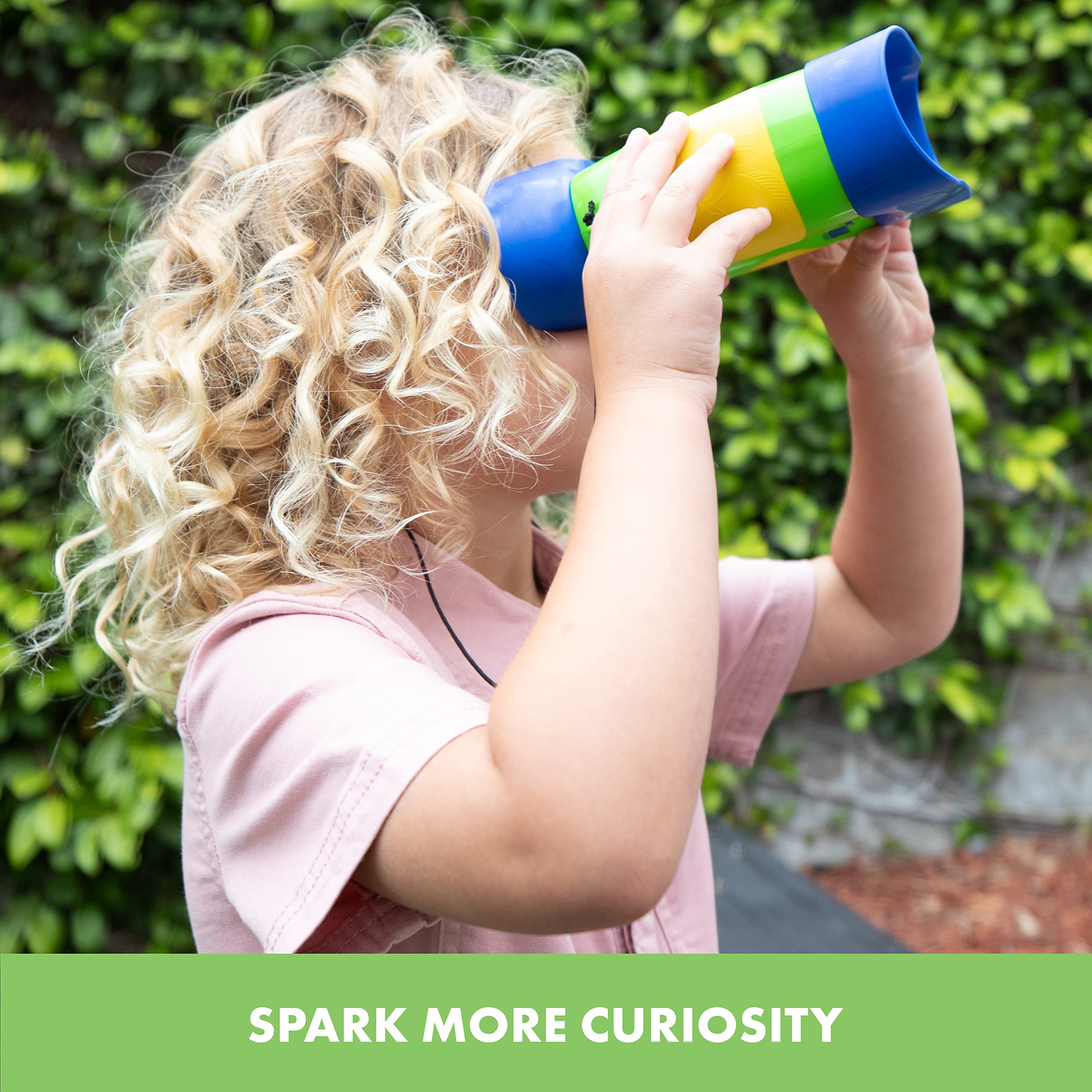 Educational Insights GeoSafari Kidnoculars – Focus-Free Binoculars for Toddlers Ages 3+