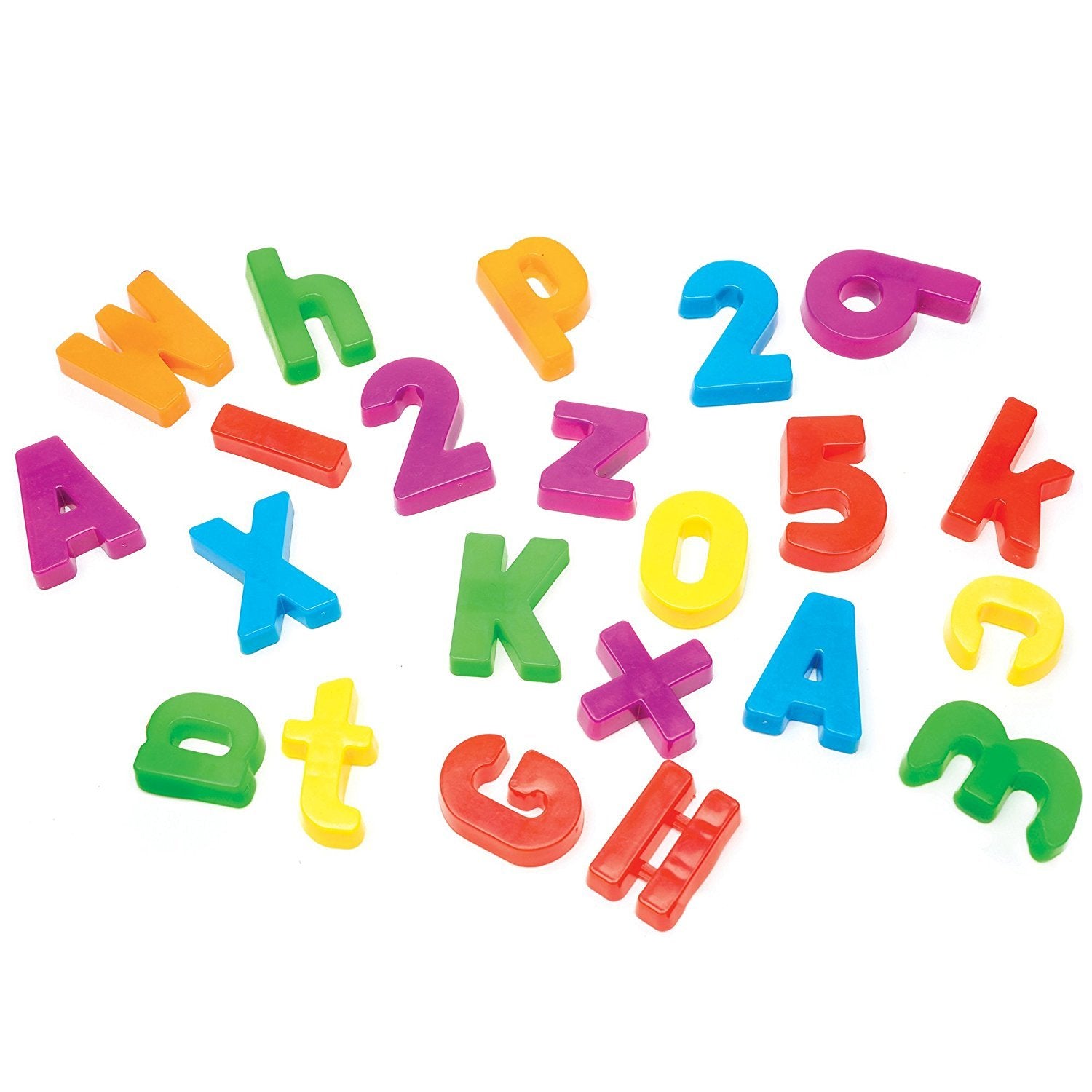 Educational Insights Magnetic Letters and Numbers Set - 99 Uppercase, Lowercase, Math Symbols