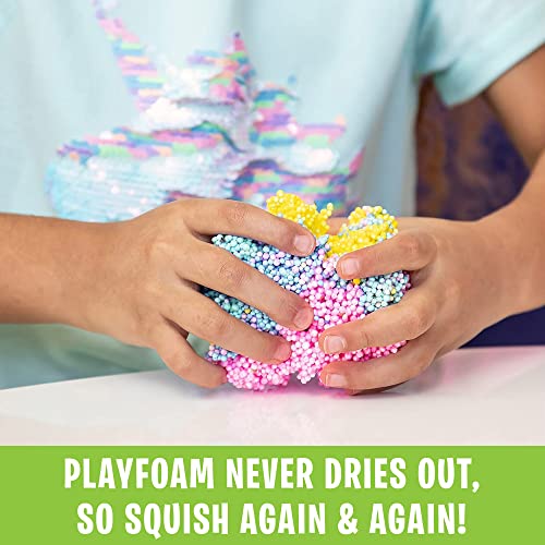 Educational Insights Playfoam Pals Unicorn Magic 2-Pack - Squishy Sensory Toy with Collectible Charms, Ages 3+