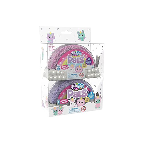 Educational Insights Playfoam Pals Unicorn Magic 2-Pack - Squishy Sensory Toy with Collectible Charms, Ages 3+