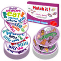 Edulok Memory Card Game - 57 Double-Sided Sight Word & Animal Match Cards for Kids, Preschool Classroom, Homeschool
