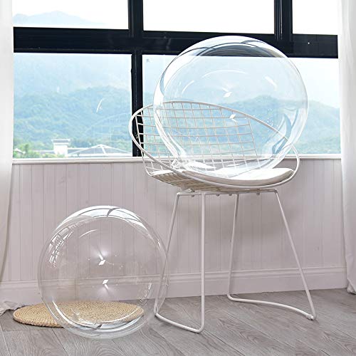 EFAY 10-Pack Large Clear Balloons 27 Inch Wide Neck TPU Bobo Balloons for Party Decor