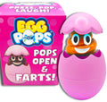 Egg Pops Talking Easter Egg Toy – Pop-Up Surprise with Sounds, Pink