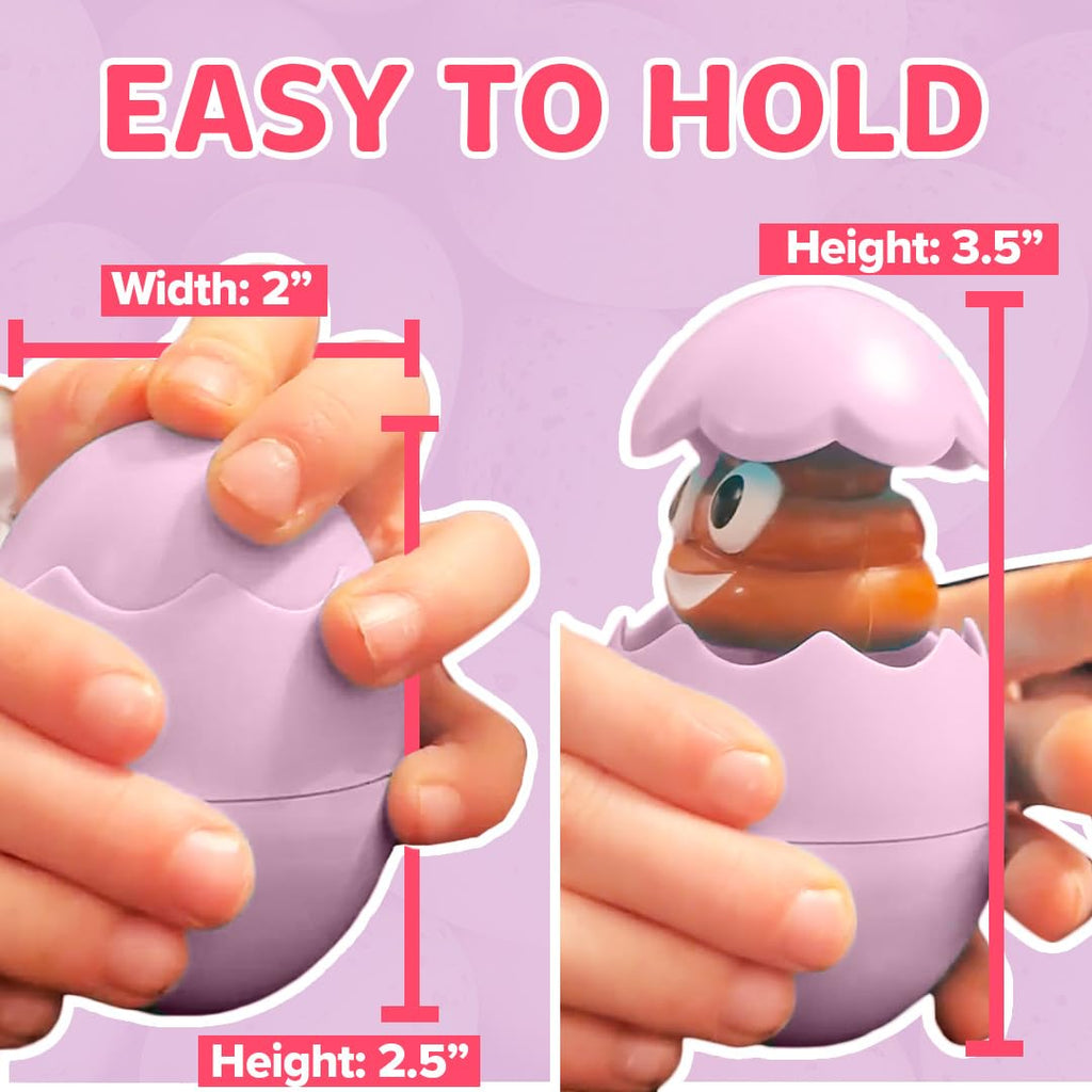 Egg Pops Talking Easter Egg Toy – Pop-Up Surprise with Sounds, Pink