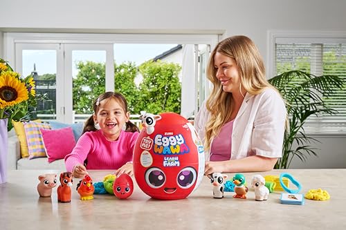 Eggy Wawa Learn on The Farm: 34-Surprise Musical Learning Toy for Toddlers by ZURU