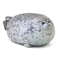 EHOTONG Cute Blob Seal Pillow – Chubby Gray Seal Plush Hug Pillow 11.5 inch