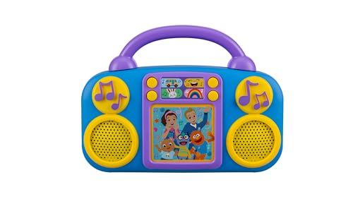 eKids Ms Rachel Music Player with 4 Songs and Flashing Lights – Toddler Toy (Ages 3+)