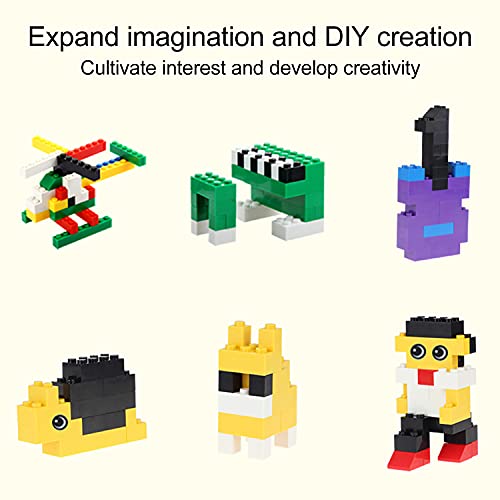 EKIND 300-Piece Classic Building Bricks Set – 8 Shapes, Compatible with All Major Brands