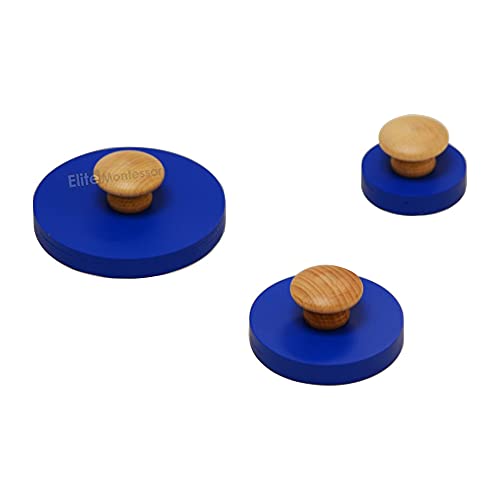 Elite Montessori Jumbo Knob Multiple Shape Puzzles for Toddlers 12m+ – Non-Toxic