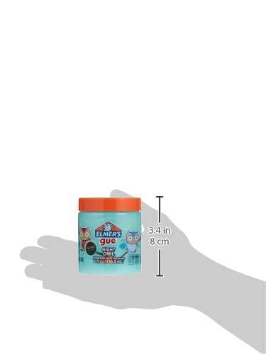 Elmer's Night Owl Premade Slime - Glow-in-the-Dark, Scented, 8 oz