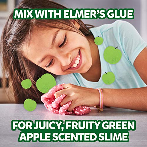 Elmer's Slime Activator - Green Apple Scent, 8.75 oz Bottle for Scented Slime
