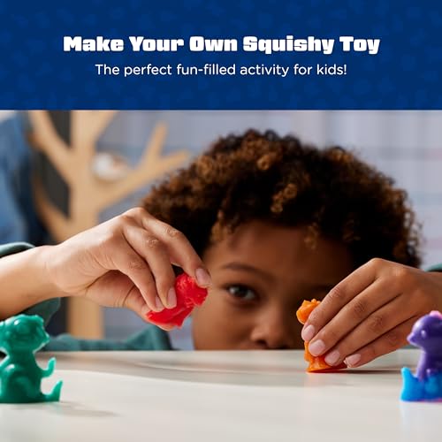 Elmer's Squishies Mix & Match DIY Kit – Create 2 Custom Squishy Toys, 12-Piece Set, Ages 6+