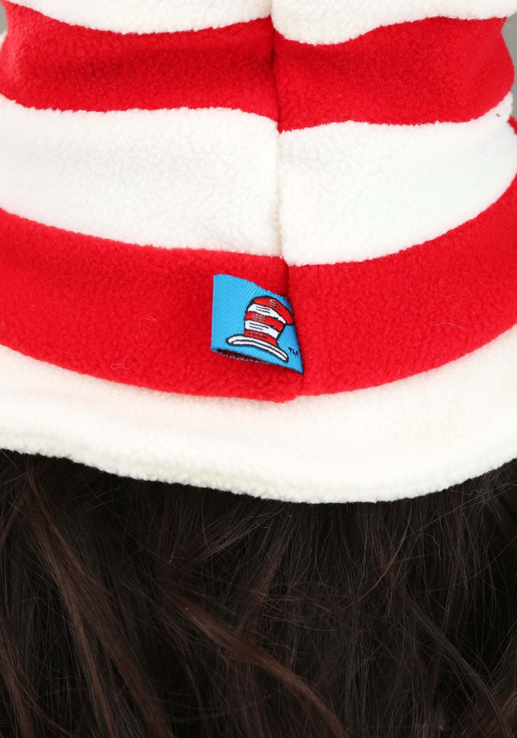 elope Dr. Seuss Cat in the Hat Toddler Costume Hat – Iconic Red & White Striped Accessory