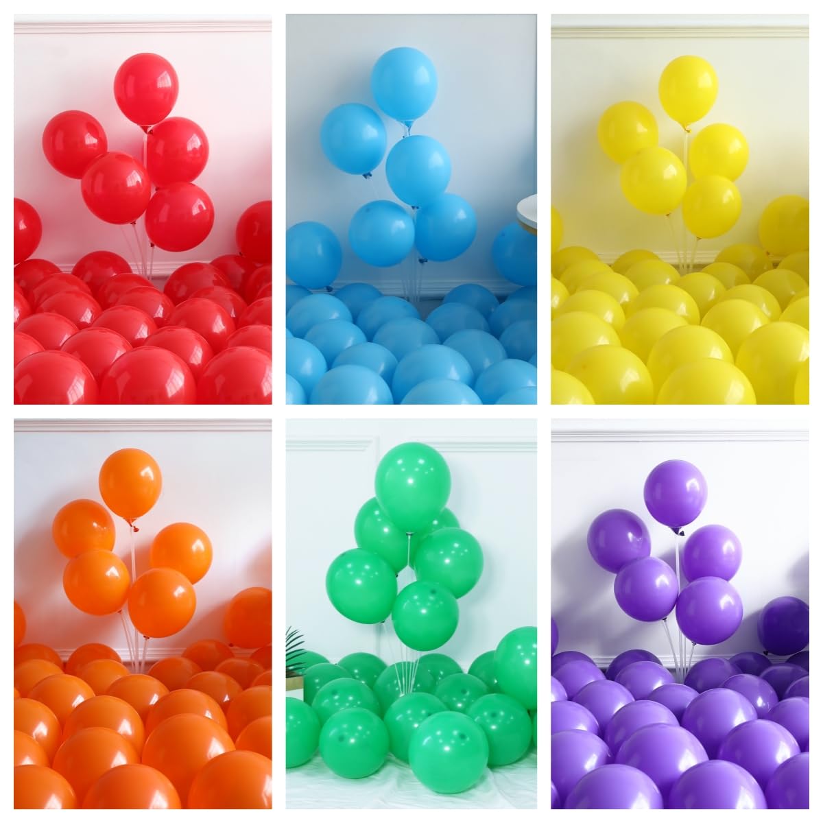 Enanal 158-Piece Rainbow Back to School Balloon Garland Arch Kit with Foil Balloons
