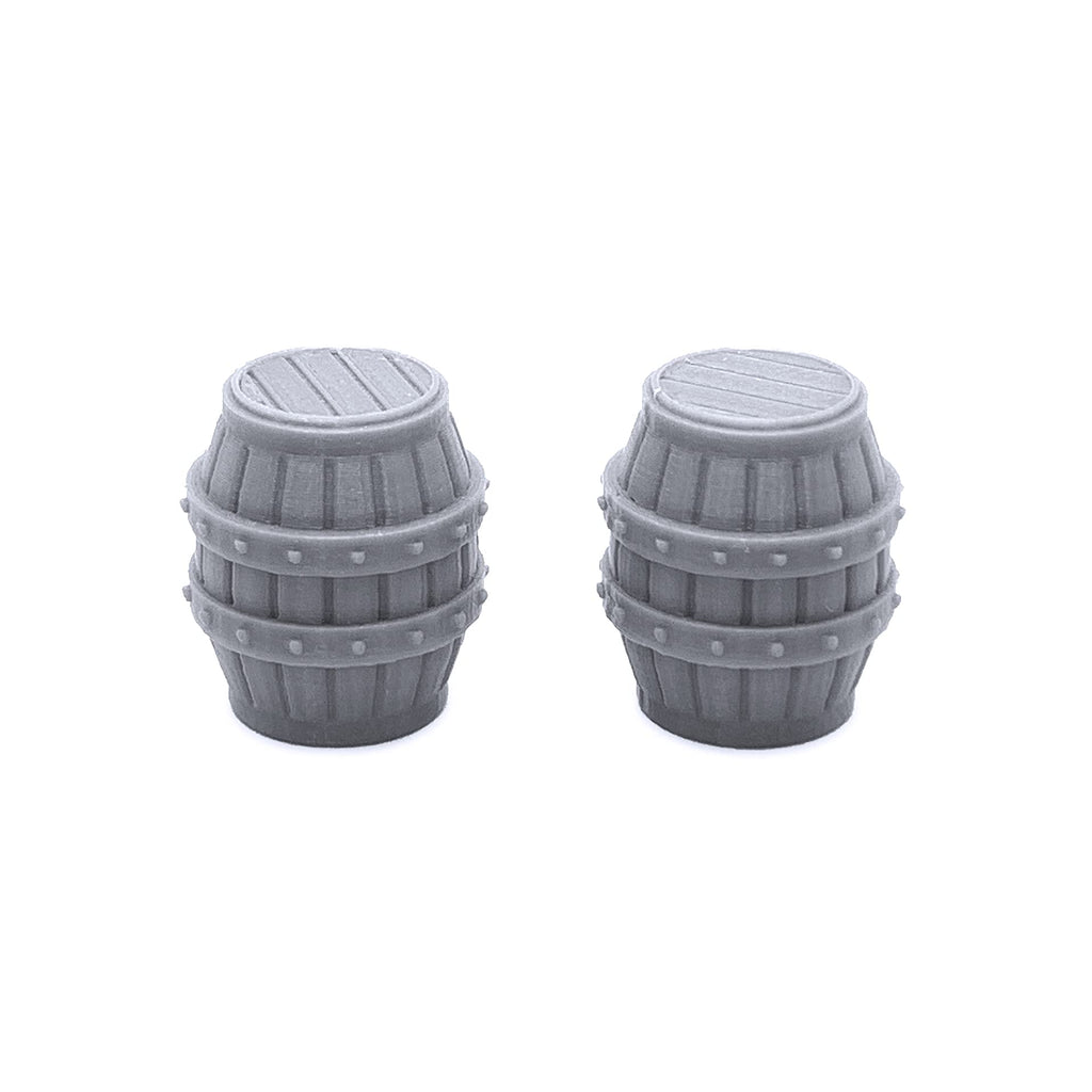 EnderToys Crates and Barrels Set – 3D Printed Wargame Terrain for 40mm Miniatures