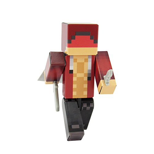 EnderToys Laser Boy Action Figure – 4-Inch Fully Articulated Collectible with Mystery Cape and Random Accessories