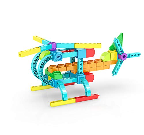 Engino Qboidz 30-in-1 Building Set: Snap-Fit Blocks for Ages 3-6