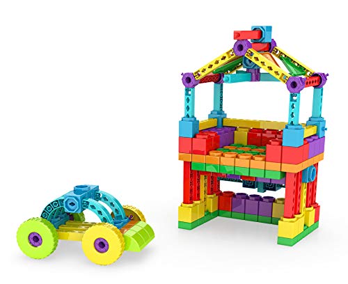 Engino Qboidz 30-in-1 Building Set: Snap-Fit Blocks for Ages 3-6