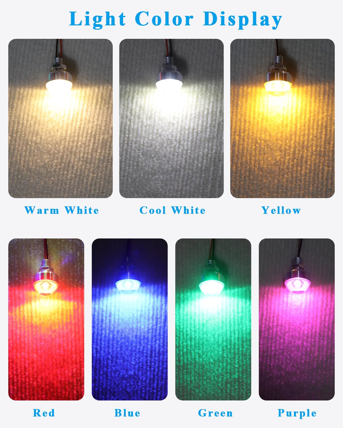 enwant Dollhouse Lighting Kit – AA Battery Holder with Mini LED Lamp and Switch, Warm White, 1 Pack