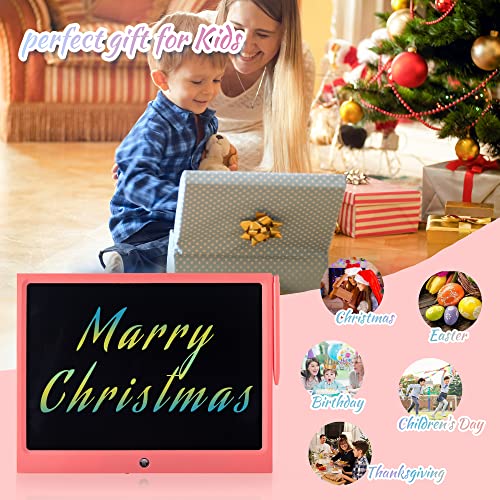 ERUW 15-Inch LCD Writing Tablet for Kids – Colorful Doodle Board with Screen Lock