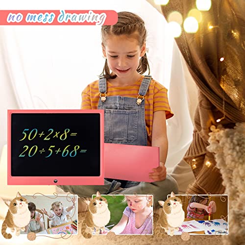 ERUW 15-Inch LCD Writing Tablet for Kids – Colorful Doodle Board with Screen Lock