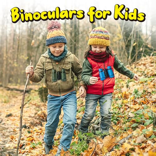 ESSENSON Kids Binoculars Set of 2 – 4x30mm for Ages 3-12, Outdoor Toy for Bird Watching, Hiking, Camping, Birthday Gift