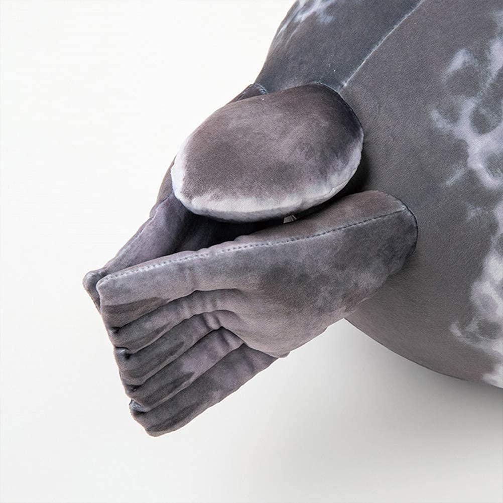 ETAOLINE Chubby Blob Seal Pillow - Small, Ultra-Soft Plush Toy with Hypoallergenic Cotton Fill