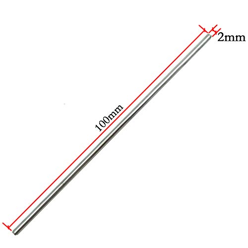 EUDAX 30mm Plastic Wheels & 2mm Metal Axles Combo - 100 Wheels + 50 Axles for DIY RC Models