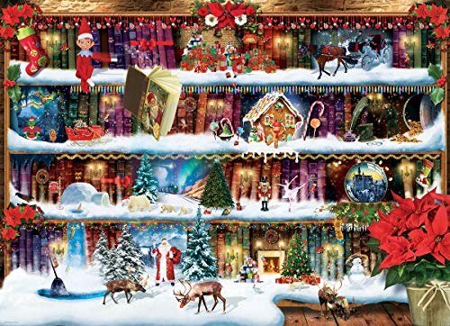 EuroGraphics 300-Piece Christmas Jigsaw Puzzle by Paul Normand – Family Holiday Fun