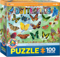 EuroGraphics Butterfly Puzzle – 100 Pieces, 13x19 Inches
