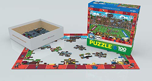 EuroGraphics Football Spot & Find 100-Piece Jigsaw Puzzle