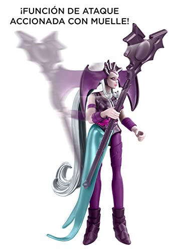 Evil-Lyn Action Figure with Spring-Loaded Attack - Masters of the Universe He-Man Toy