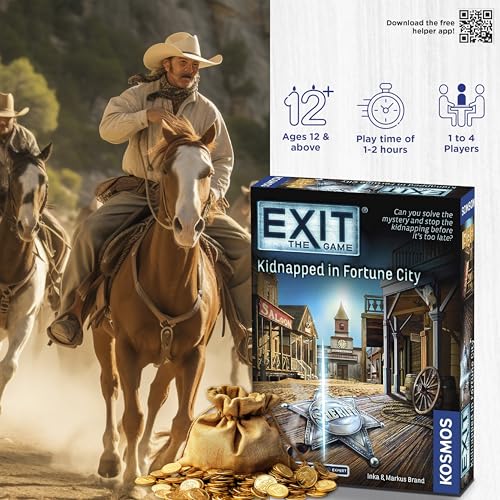 EXIT: The Game – Kidnapped in Fortune City – Cooperative Escape Room Puzzle