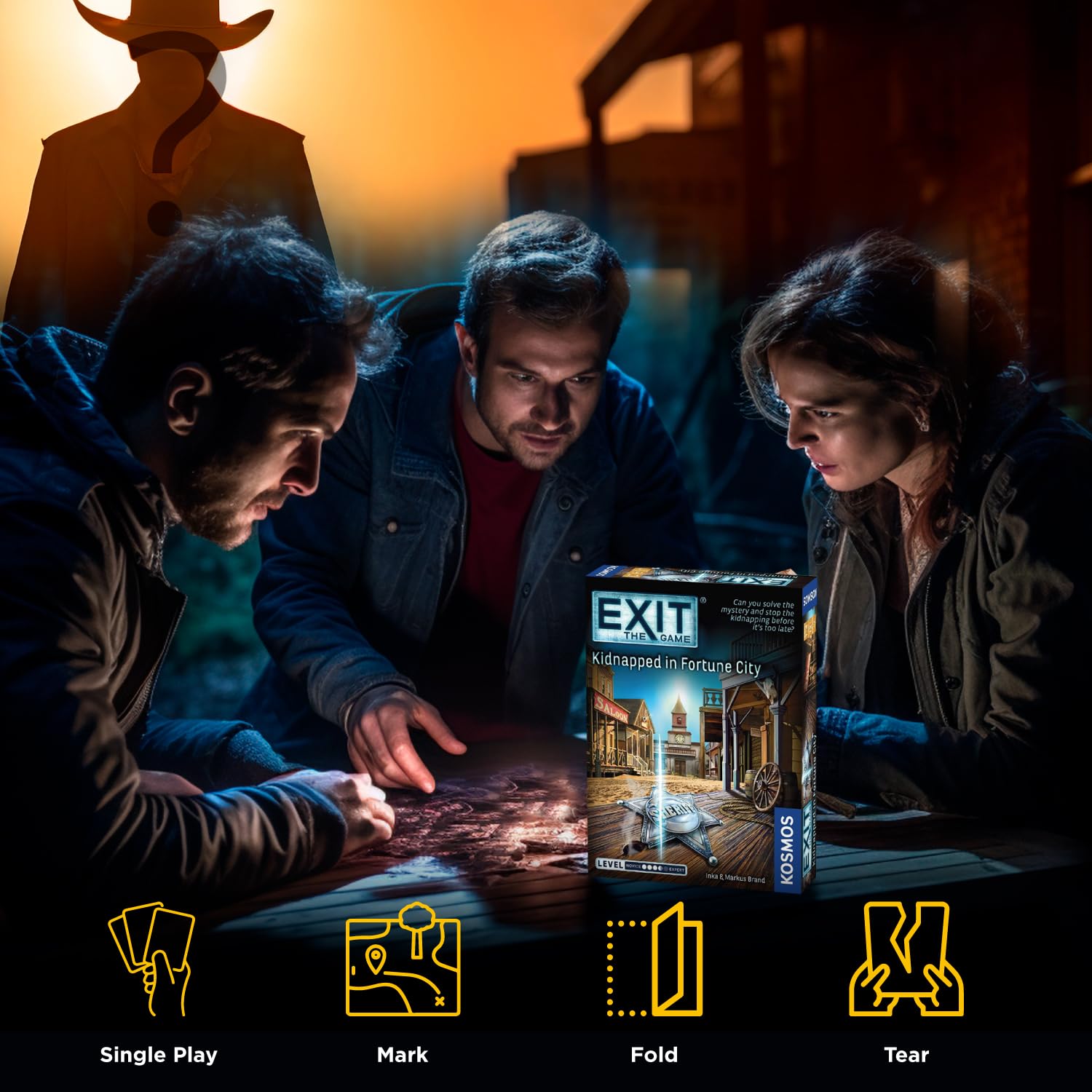 EXIT: The Game – Kidnapped in Fortune City – Cooperative Escape Room Puzzle