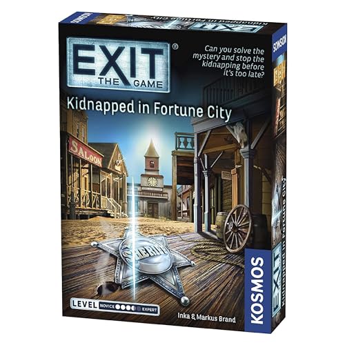 EXIT: The Game – Kidnapped in Fortune City – Cooperative Escape Room Puzzle