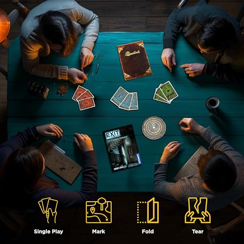 EXIT: The Sinister Mansion – Card-Based Escape Room Game for Home