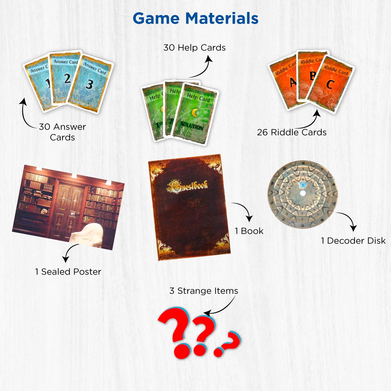 EXIT: The Sinister Mansion – Card-Based Escape Room Game for Home