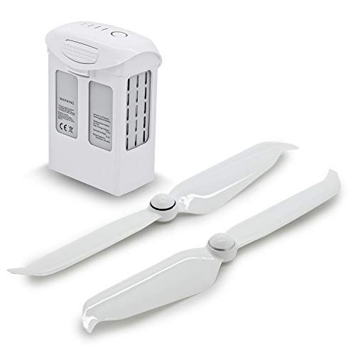 ExpertPower 9455S Propellers for DJI Phantom 4 Series – 2 Pairs (4 Blades), Self-Tightening, Low-Noise Quick-Release Design