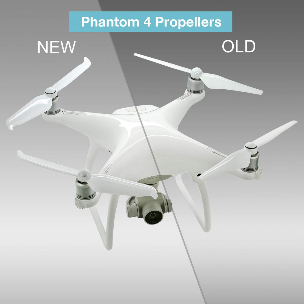ExpertPower 9455S Propellers for DJI Phantom 4 Series – 2 Pairs (4 Blades), Self-Tightening, Low-Noise Quick-Release Design