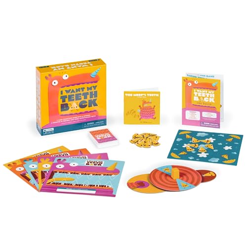 Exploding Kittens I Want My Teeth Back: Educational Card Game for Kids 4+ (2-4 Players, 10 Min)
