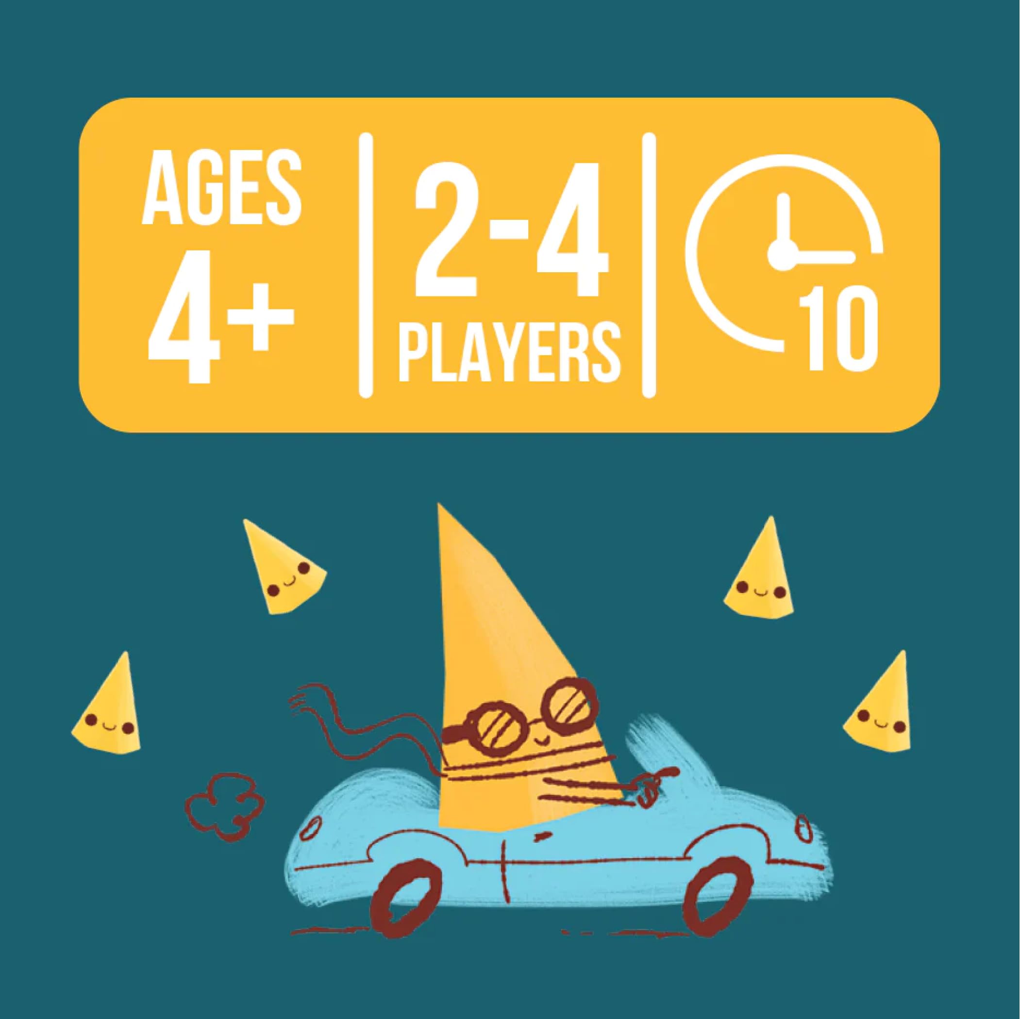 Exploding Kittens I Want My Teeth Back: Educational Card Game for Kids 4+ (2-4 Players, 10 Min)
